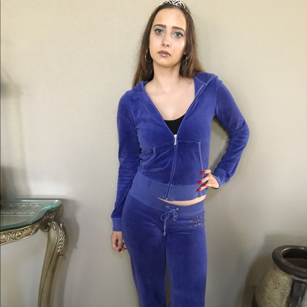 purple juicy sweatsuit